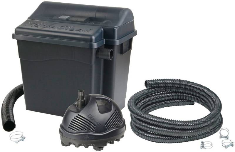 Ubbink Teichfilter FiltraClear 2500 PlusSet (Set), mit UVC-Klärer, für Teiche bis: 2.500 l/h von Ubbink