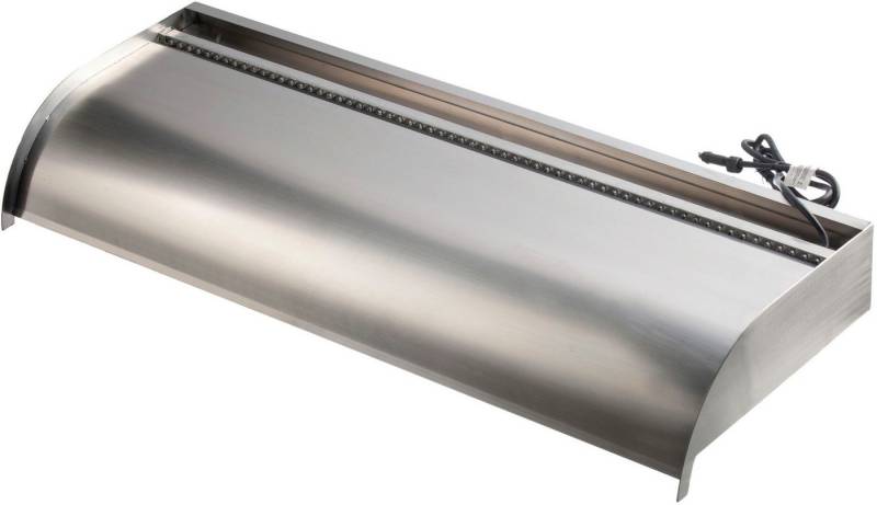 Ubbink Wasserfall Nevada 90 cm mit LED-Beleuchtung, Edelstahl, mit LED-Leiste von Ubbink