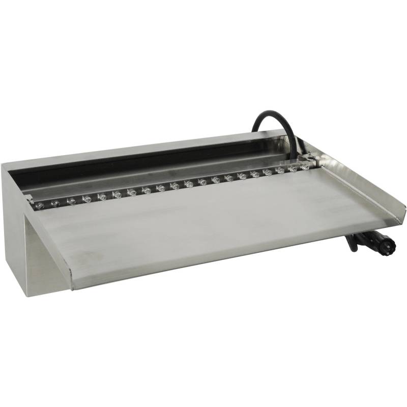 Ubbink Wasserfall Niagara LED 30 Wall Inox 316L Trafo 12 V 20 LEDs von Ubbink