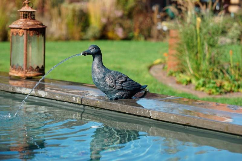 Ubbink Wasserspeier Ente, BxLxH: 15x29x24 cm von Ubbink