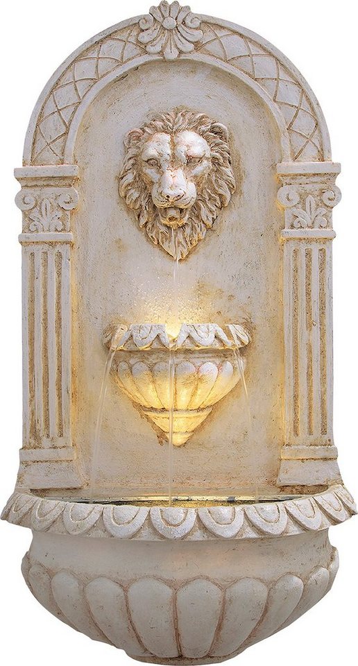Ubbink Gartenbrunnen AcquaArte ASSORO, 42 cm Breite, Komplettset mit LED von Ubbink