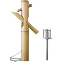 Ubbink Wasserspiel "Bamboo Tumbler II", (4 tlg.), Naturbambus von Ubbink