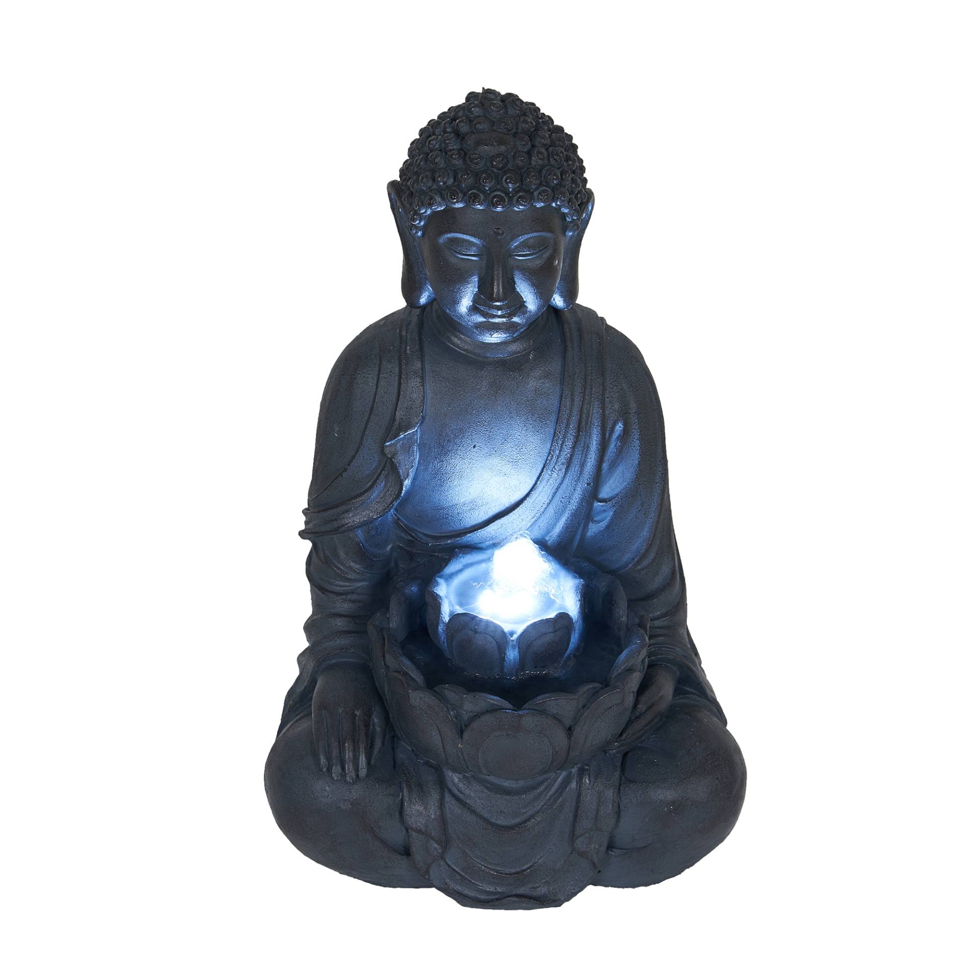 Ubbink Wasserspiel Buddha 'Sungai' grau 27,5 x 27,5 x 46 cm Ubbink Wasserspiel Buddha 'Sungai' grau 27,5 x 27,5 x 46 cm von Ubbink