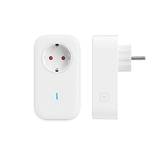 Ubibot Smart Plug, WiFi-Steckdose kompatibel mit Alexa & IFTTT, Energieüberwachung und Timer-Funktion, kein Hub erforderlich von UbiBot