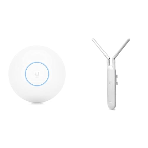 Ubiquiti Networks UniFi 6 Long-Range Access Point, HDMI & Ubiquiti UAP-AC-M Wireless Access Point UniFi AP AC Mesh von Ubiquiti Networks