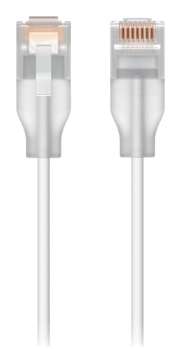 Ubiquiti UACC-Cable-Patch-EL-1M-W Netzwerkkabel Durchscheinend, Weiß Cat6 von Ubiquiti Networks