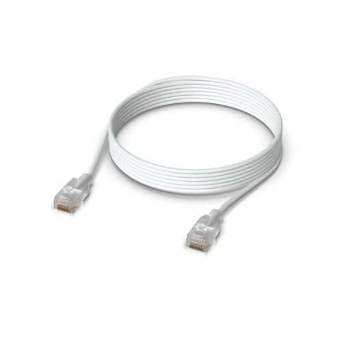 Ubiquiti UACC-Cable-Patch-EL-3M-W Netzwerkkabel Durchscheinend, Weiß Cat6 von Ubiquiti Networks