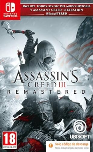 Assassin's Creed III Remastered(Code IN Box) Switch von Ubisoft
