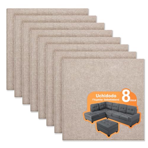 Uchidodo Filzgleiter Selbstklebend, 8 Stück Filz Selbstklebend Groß, Möbel Filzgleiter, 20cm x 20cm Möbelgleiter, DIY zu Allen Formen Uchidodo Filzgleiter Selbstklebend, 8 Stück Filz Selbstklebend Groß, Möbel Filzgleiter, 20cm x 20cm Möbelgleiter, DIY zu Allen Formen von Uchidodo