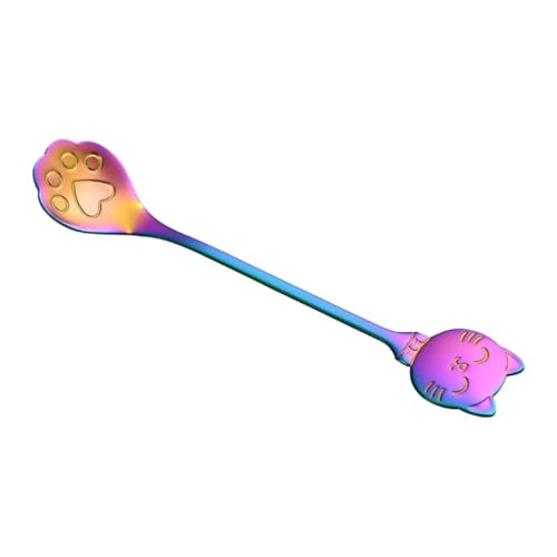 Edelstahl-Kaffee-Rührlöffel, kreativer Katzenkrallenlöffel, Eislöffel, Kuchen-, Dessert-, Teelöffel, Geschirr, Küchenzubehör Edelstahl-Kaffee-Rührlöffel, kreativer Katzenkrallenlöffel, Eislöffel, Kuchen-, Dessert-, Teelöffel, Geschirr, Küchenzubehör von Uclac
