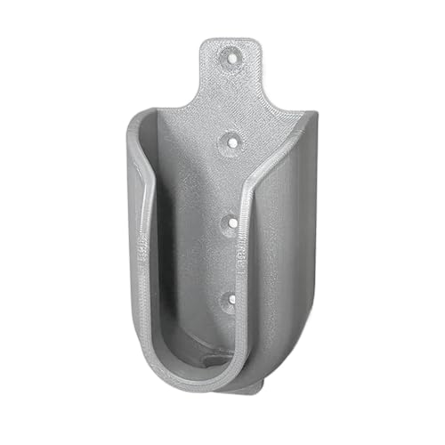 Uclac Gartenschlauch-Sprayer Wandhalterung, 3D-gedruckter Outdoor-Schlauchaufhänger mit Schrauben, Bewässerungshalterung für Düsen bis zu 52 mm von Uclac