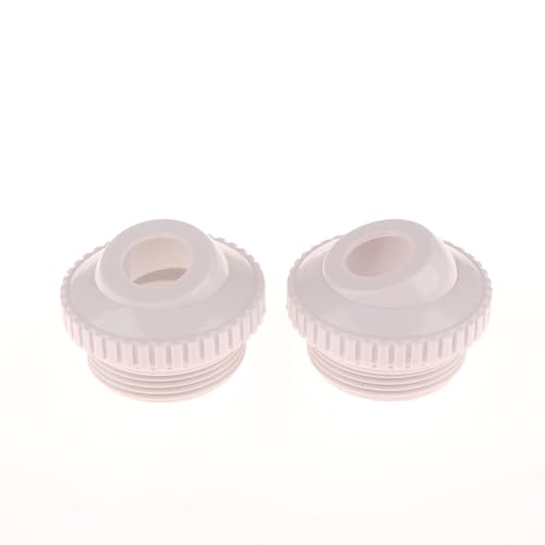 2 Stück verstellbare Poolstrahldüsen Spa Rücklauf Einlass Jet Flow Öffnung Wasser Richtungsstrom Einlass Pool Rücklauf Jet Armaturen Spa von Ucuse