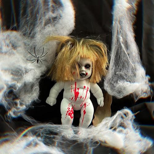 Halloween Blutige Puppen Gruselige Spukpuppe Gruselige hängende Zombie-Puppen mit Seil Gruselige Halloween Horror Geist Babypuppe Haus Dekoration Spukrequisiten Streiche Partys Halloween Blutige Puppen Gruselige Spukpuppe Gruselige hängende Zombie-Puppen mit Seil Gruselige Halloween Horror Geist Babypuppe Haus Dekoration Spukrequisiten Streiche Partys von Ucuse