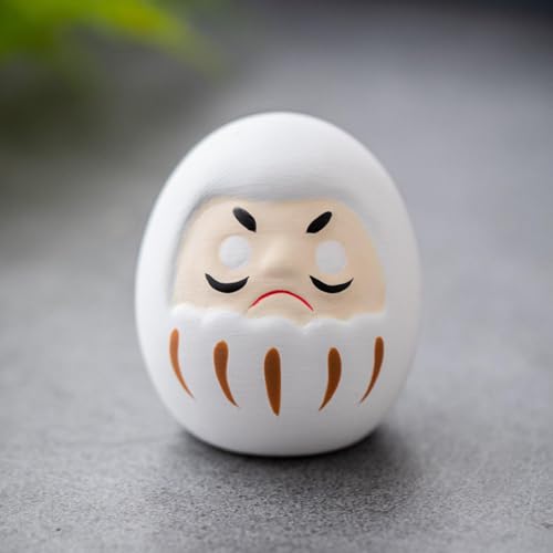 Ucuse Japanische Daruma-Statue Daruma Tumbler Handwerk Glücks-Ornament Landschaft Daruma Puppe Fengshui Heimdekoration Geschenk Glück Ornament für Zuhause, Tisch, Auto Innendekoration von Ucuse