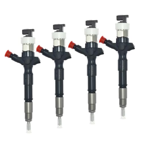 4-teiliger Diesel-Injektor For Kraftfahrzeuge, 2KD-FTV 23670-0L010 23670-0L070, Kompatibel Mit Toyota HILUX HIACE V2.5D4D(23670-0L010 (4PCS)) von Udawfmk
