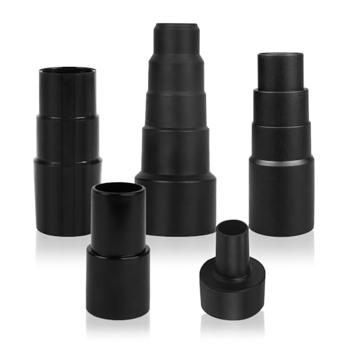 Udbrud 5 Stück Staubsauger Adapter Universal, Staubsaugerschlauch Adapter, Schlauchadapter Saugreduzierer, Saugschlauch Adapter Gummi, Schlauch Reduzierstück zum Anschluss an den Staubsaugerschlauch von Udbrud
