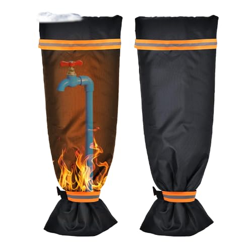 Udbrud Verdickung Außen Wasserhahn Abdeckung, 64x26cm Outdoor Wasserhahnabdeckung Winterfester Beutel Frostschutz Wasserdicht Thermoschutz für Garten Wasserhahn Udbrud Verdickung Außen Wasserhahn Abdeckung, 64x26cm Outdoor Wasserhahnabdeckung Winterfester Beutel Frostschutz Wasserdicht Thermoschutz für Garten Wasserhahn von Udbrud