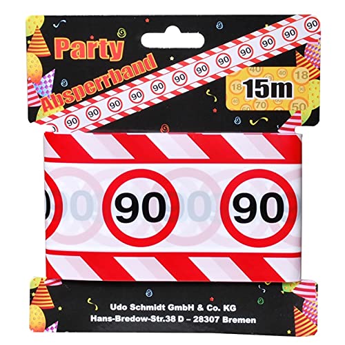 Udo Schmidt GmbH & Co Absperrband 90 Verkehrsschilder ca. 7,5 x 15 Meter Udo Schmidt GmbH & Co Absperrband 90 Verkehrsschilder ca. 7,5 x 15 Meter von Udo Schmidt GmbH & Co