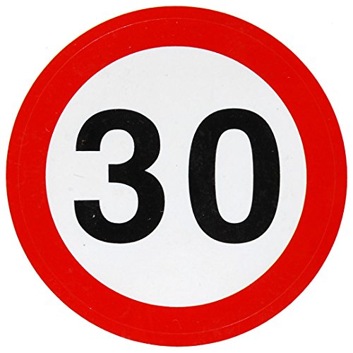 Udo Schmidt GmbH & Co Aufkleber 30" Geburtstag Ø 9cm 12 Stck.Sticker Dekoration Geburtstagsdeko Udo Schmidt GmbH & Co Aufkleber 30" Geburtstag Ø 9cm 12 Stck.Sticker Dekoration Geburtstagsdeko von Udo Schmidt GmbH & Co