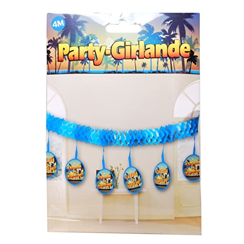Party-Girlande"Endlich im Ruhestand", Papier, 4 m lang von Udo Schmidt