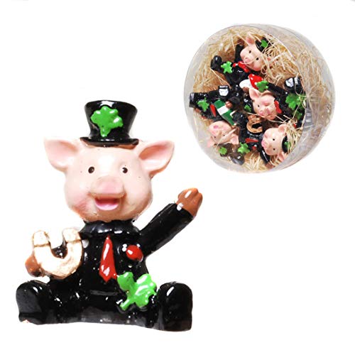 Udo Schmidt 4er Set - Glücksbringer Mini- Schornsteinfeger - Schwein Silvester DEKO Udo Schmidt 4er Set - Glücksbringer Mini- Schornsteinfeger - Schwein Silvester DEKO von Udo Schmidt