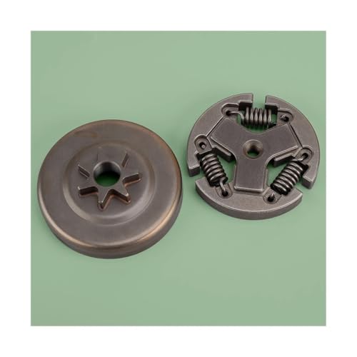 A056000180 A056000181 A056000120 3/8 Zoll 7T Kettenrad Kupplungstrommel Passend for CS-370F CS-400F CS-440 CS-450 CS-4200ES CS-420ES von UeWhN
