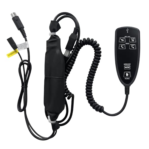 Uetmulik Power Recliner Lift Chair Raffel Systems HC UR2B 02 Fernbedienung Handbedienung mit 6 Tasten Ersatz von Uetmulik