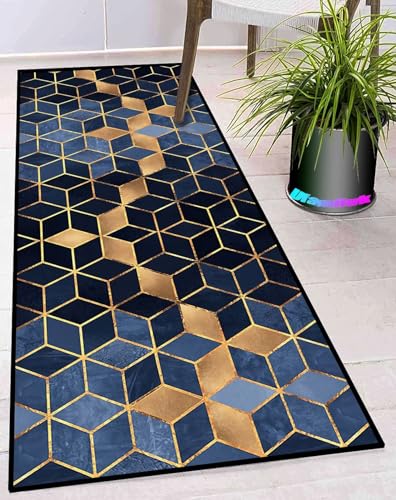 Ufamiluk Küchenteppich Anzug Meterware Waschbare rutschfest Geometrische Muster Balkon Teppich für Wohnzimmer Flur Büro Schlafzimmer Küche 130x320cm C Ufamiluk Küchenteppich Anzug Meterware Waschbare rutschfest Geometrische Muster Balkon Teppich für Wohnzimmer Flur Büro Schlafzimmer Küche 130x320cm C von Ufamiluk