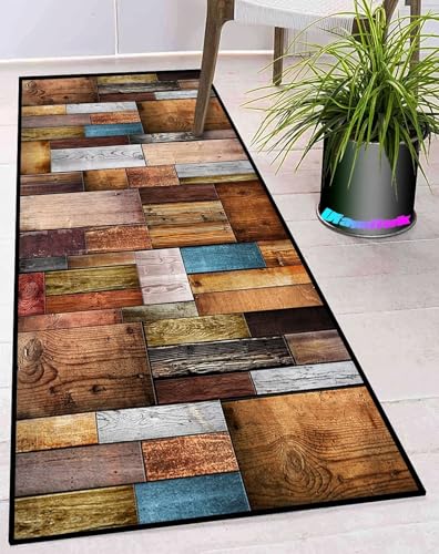 Ufamiluk küchenläufer rutschfest waschbar wetterfest wasserfest groß Teppich küche Flur Teppich läufer für küche Wohnzimmer Balkon draußen Flur 80x140cm bunt Blau braun K Ufamiluk küchenläufer rutschfest waschbar wetterfest wasserfest groß Teppich küche Flur Teppich läufer für küche Wohnzimmer Balkon draußen Flur 80x140cm bunt Blau braun K von Ufamiluk