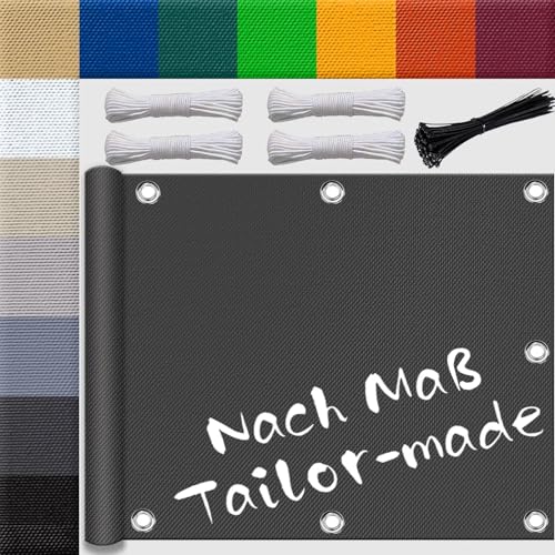 Ufamiluk sonnensegel wasserdicht 2.2x3.6m Balkon terrasse Windschutz groß klein mini Segeltuch balkonumrandung für terrassenüberdachung Balkon überdachung Anthrazit Ufamiluk sonnensegel wasserdicht 2.2x3.6m Balkon terrasse Windschutz groß klein mini Segeltuch balkonumrandung für terrassenüberdachung Balkon überdachung Anthrazit von Ufamiluk