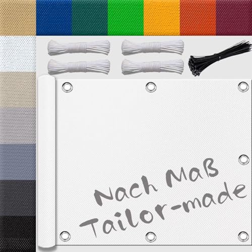 Ufamiluk sonnensegel 1.8x0.8m markisenstoff rechteckig terrasse wasserdicht überdachung Balkon zaunblende sichtschutz für terrassenüberdachung Balkon überdachung Weiß Ufamiluk sonnensegel 1.8x0.8m markisenstoff rechteckig terrasse wasserdicht überdachung Balkon zaunblende sichtschutz für terrassenüberdachung Balkon überdachung Weiß von Ufamiluk