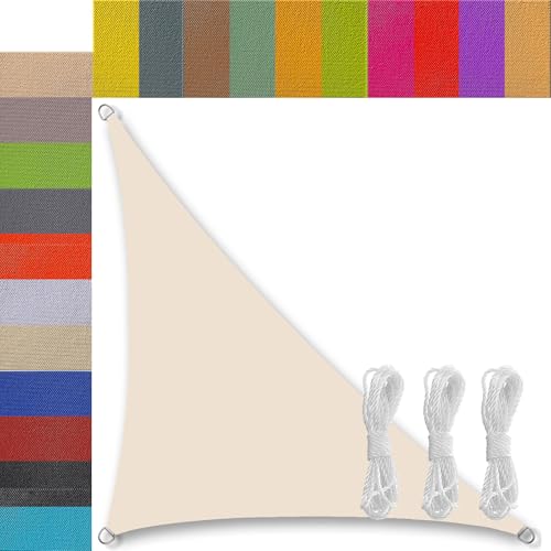 sonnensegel 4x5x6.4m Dreieck Rechter Winkel segeltuch wasserdicht sonnensegel nach maß balkon regenschutz 95% UV Schutz Windschutz Überdachung Plane für Garten Terrasse Outdoor Nicht-gerade weiss sonnensegel 4x5x6.4m Dreieck Rechter Winkel segeltuch wasserdicht sonnensegel nach maß balkon regenschutz 95% UV Schutz Windschutz Überdachung Plane für Garten Terrasse Outdoor Nicht-gerade weiss von Ufamiluk