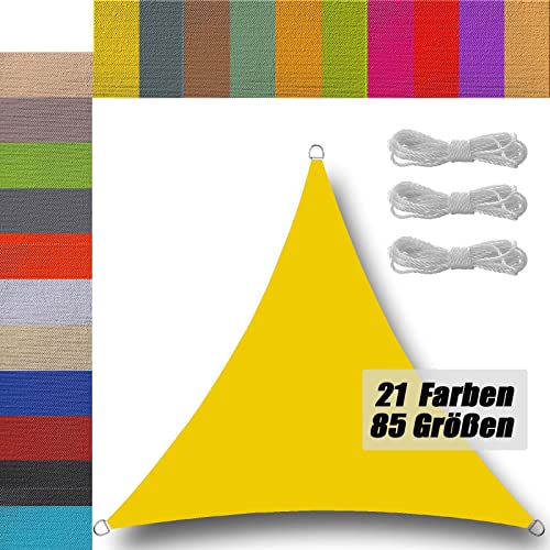 sonnensegel dreieckig wasserdicht 1.6x1.6x1.6m sonnensegel balkon regenschutz 95% UV Schutz Windschutz Überdachung Plane für Garten Terrasse Outdoor Camping Patio Schwimmbad fluoreszierendes Gelb sonnensegel dreieckig wasserdicht 1.6x1.6x1.6m sonnensegel balkon regenschutz 95% UV Schutz Windschutz Überdachung Plane für Garten Terrasse Outdoor Camping Patio Schwimmbad fluoreszierendes Gelb von Ufamiluk
