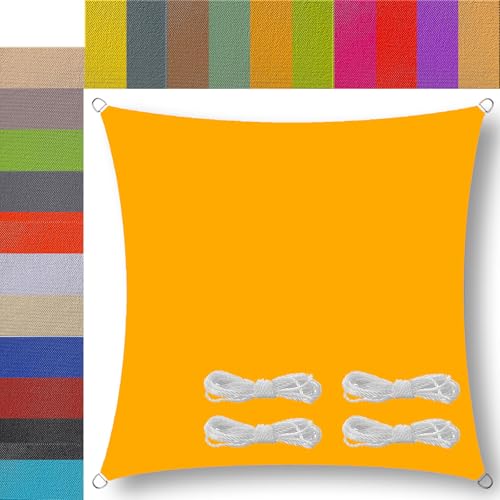 Ufamiluk sonnensegel wasserdicht 1.2x1.5m Rechteck Segeltuch sonnensegel nach maß Balkon Regenschutz 95% UV Schutz Windschutz Überdachung Plane für Garten Terrasse Outdoor Mangogelb Ufamiluk sonnensegel wasserdicht 1.2x1.5m Rechteck Segeltuch sonnensegel nach maß Balkon Regenschutz 95% UV Schutz Windschutz Überdachung Plane für Garten Terrasse Outdoor Mangogelb von Ufamiluk
