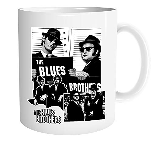 Uglyshirt89 Blues Brothers Tasse | Kaffeetasse Teetasse Geschenk | M2 von Uglyshirt89
