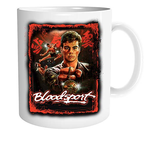 Uglyshirt89 Kumite Tasse | Kaffeetasse Teetasse Geschenk Frank Dux Bloodsport Van Damme Muay Thai | M2 von Uglyshirt89