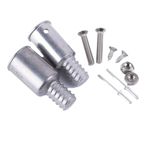Uhidka Allgemeine Gewindespitze Reparaturersatzkit für 0,87 "/1" - oder Metallstangengriff von Uhidka