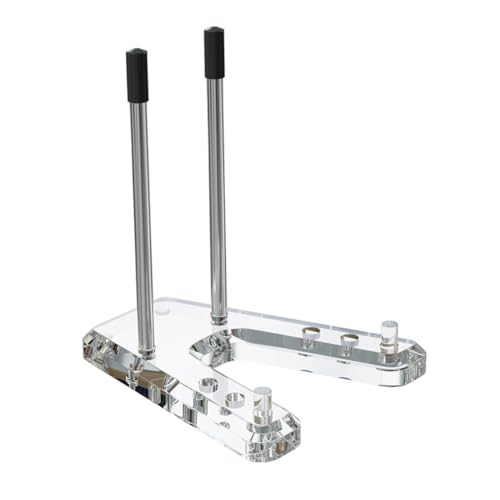 Uhidka Dekorative 6-14-Plattenständer für Display, Acrylbuchständer, Klare Plattenhalter Bildständer Uhidka Dekorative 6-14-Plattenständer für Display, Acrylbuchständer, Klare Plattenhalter Bildständer von Uhidka