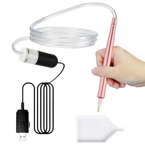 Uhidka Diamond Art Painting Stift Elektrisches Vakuum mit Einstellbarem Saug, No-Wachs-Design für Diamond Art Projects Uhidka Diamond Art Painting Stift Elektrisches Vakuum mit Einstellbarem Saug, No-Wachs-Design für Diamond Art Projects von Uhidka