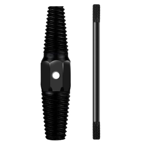 Uhidka Doppelkopf-Wasserhahn-Ventilschrauben-Ausdreher-Set, Gebrochener Draht, Wasserrohr-Schraubenentferner, Multifunktionales Haushaltswerkzeug, 1 Set von Uhidka