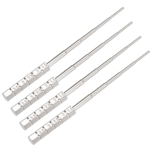 Uhidka Drahtschlaufe Mandrel 4pcs Metall Draht Wickelstange Wickelschritt Arbeitswerkzeuge Größenringmodellwerkzeug Tool Uhidka Drahtschlaufe Mandrel 4pcs Metall Draht Wickelstange Wickelschritt Arbeitswerkzeuge Größenringmodellwerkzeug Tool von Uhidka