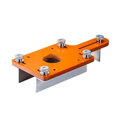 Uhidka Einstellbare Platine für die Holzbearbeitung Rundes Eckradius -Vorlage Router Guide Ergonomisches Bogenschlitzwerkzeug B von Uhidka