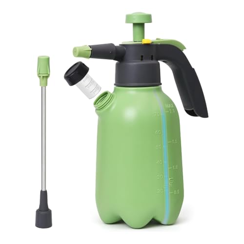 Uhidka Handpumpensprüher 1/2 Gallone, Gartenpumpensprühflasche für Pflanzen, Drucksprühflasche für Rasen und Garten von Uhidka
