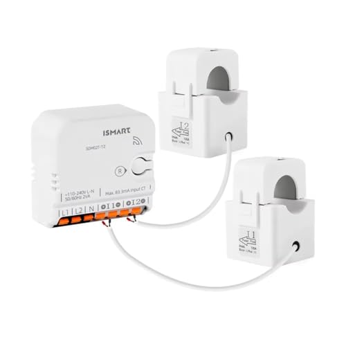 Uhidka Tuya Zigbee Smart Energy Mess 2 Phase Max Echtzeit-Stromüberwachung mit Bis zu 120 A mit 2 Klemmen in der Lage von Uhidka