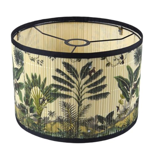 Uhidka Vogeldekorationslampenschatten Hellgrüne Pflanzliche Trommelförmige, Geeignete für die, Tischlampe im Schlafzimmer C. Uhidka Vogeldekorationslampenschatten Hellgrüne Pflanzliche Trommelförmige, Geeignete für die, Tischlampe im Schlafzimmer C. von Uhidka