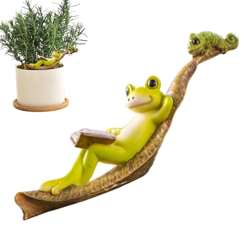 Uhngw Figur, Süße Resin Gartenfigur Statue, Terrassen Dekoration Für Garten Büros Rasen Tischplatte Schreibtisch Teich Zuhause Außenbereich Sowie Familie Und Freunde von Uhngw