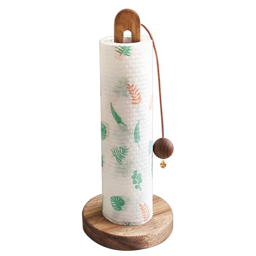 Uhngw Holz Küchenpapierhalter Arbeitsplatte, Badezimmer Handtuchhalter Ständer, Vertikaler Toilettenpapier Organizer Für Haargummis Spültücher Uhngw Holz Küchenpapierhalter Arbeitsplatte, Badezimmer Handtuchhalter Ständer, Vertikaler Toilettenpapier Organizer Für Haargummis Spültücher von Uhngw