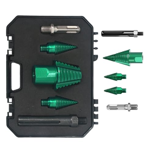 Uhngw Holzspalter Bohrerspitze Für Kaminholz - Holzspalt Bit - Abnehmbares Spaltwerkzeug Für Hausreparaturen Handwerk Möbelmontage Bauernhof Camping Outdoor Aufgaben von Uhngw