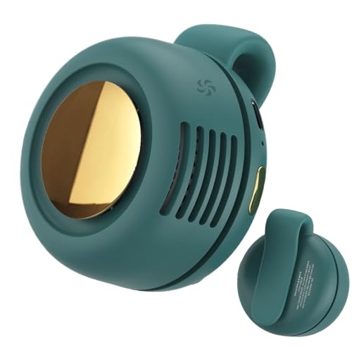 Uhngw Klemmventilator - Lüfter Mit Klemmfunktion Ohne Flügel - Tragbarer Luftkühler Mit Akku Wiederaufladbares Tragbares Gadget Für Damen Herren Outdoor Reisen Wandern von Uhngw