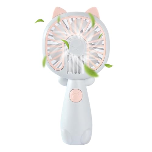 Uhngw Persönlicher Handventilator, Handventilator - Silent Desktop-Studentenventilator - Handventilator im Taschenformat, leiser Desktop-Studentenventilator für Frauen und Mädchen Uhngw Persönlicher Handventilator, Handventilator - Silent Desktop-Studentenventilator - Handventilator im Taschenformat, leiser Desktop-Studentenventilator für Frauen und Mädchen von Uhngw